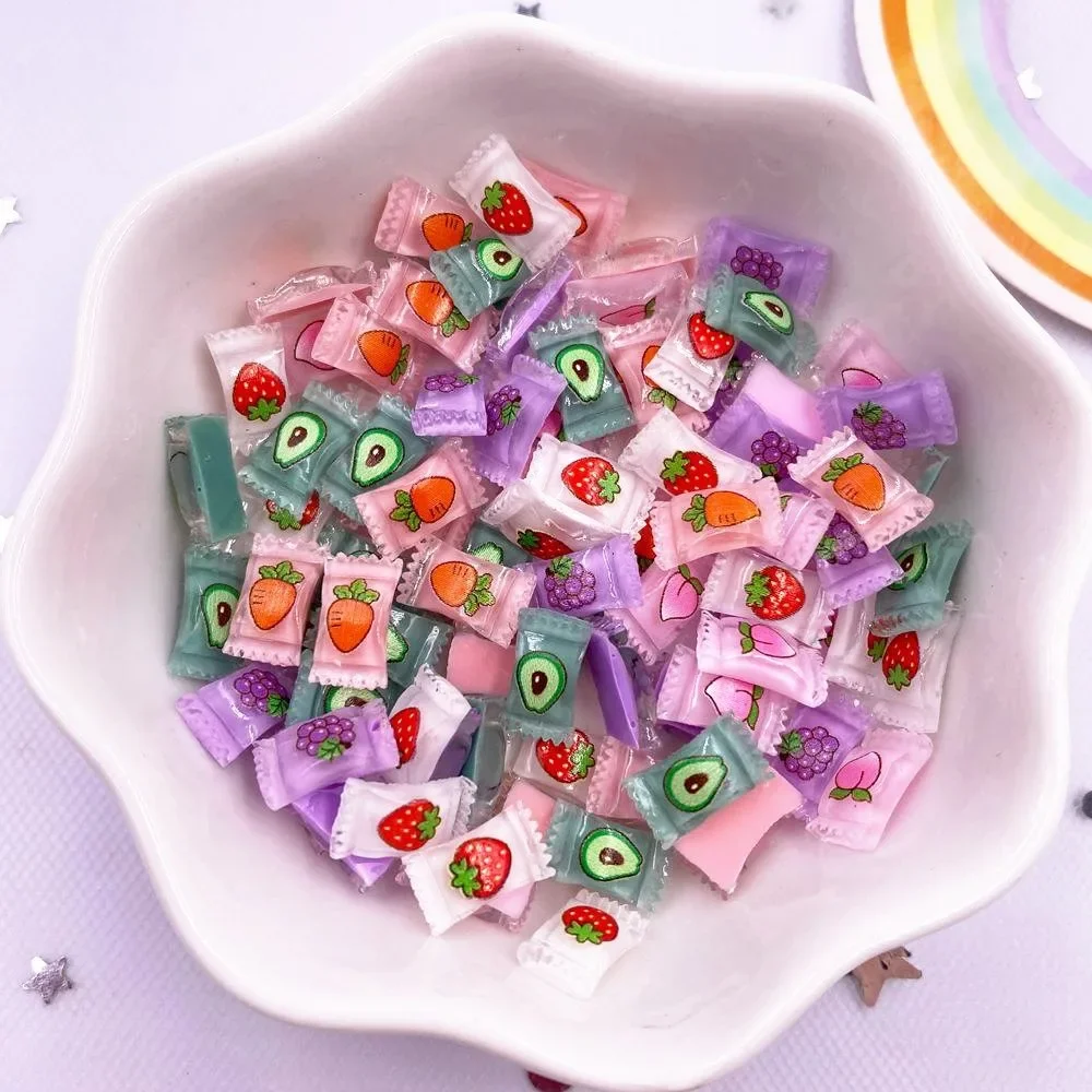 Comida para casa de muñecas de resina: mini dulces coloridos - imagen 5