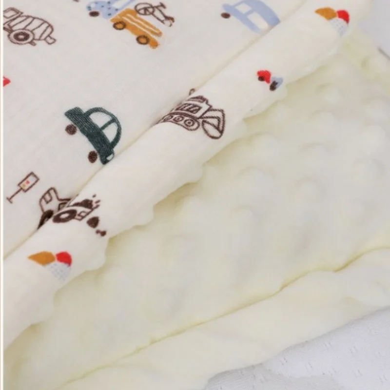 Almohada bebé transpirable terciopelo frijol, para cuatro estaciones - imagen 2