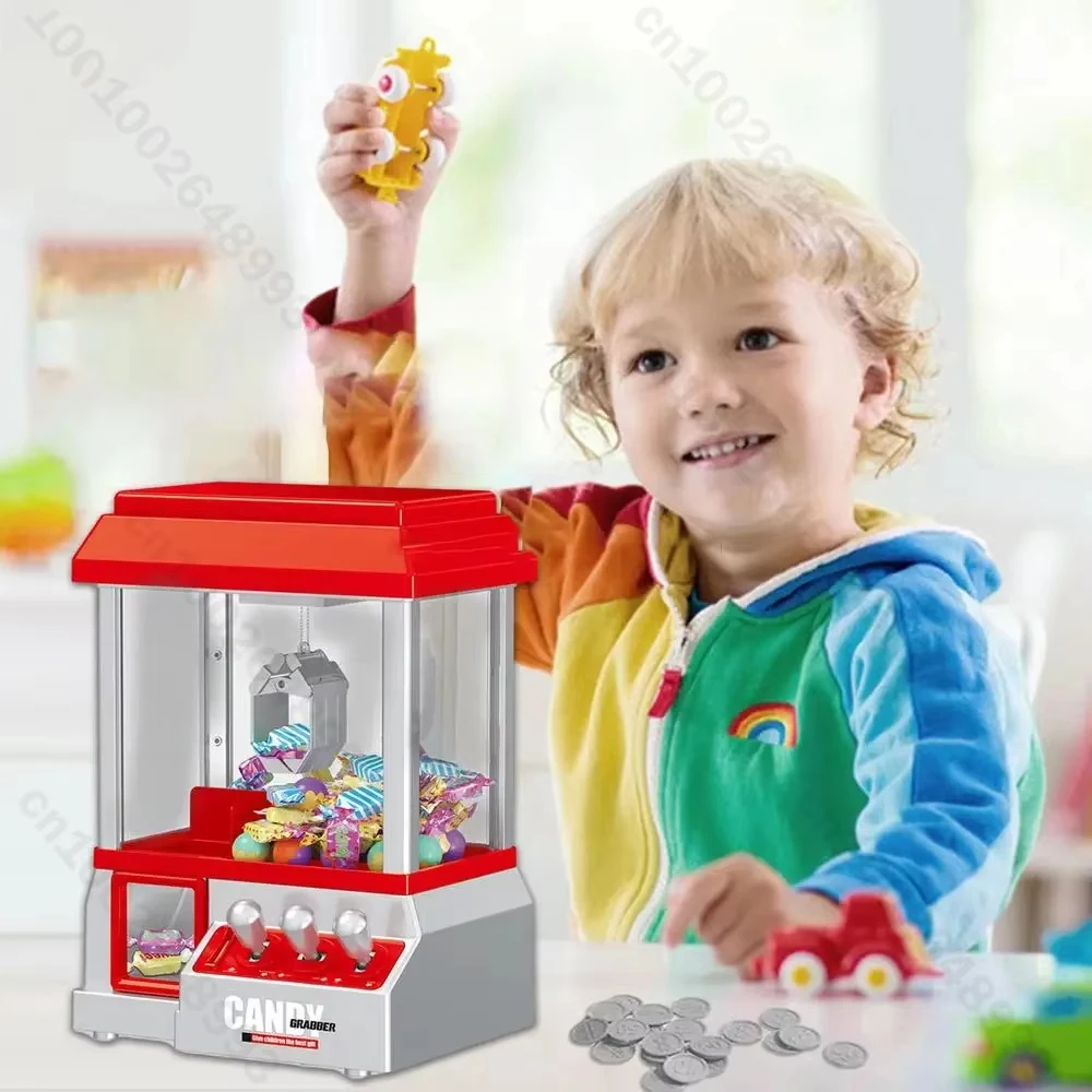 Máquina arcade de garras y dulces electrónica retro para niños - imagen 3
