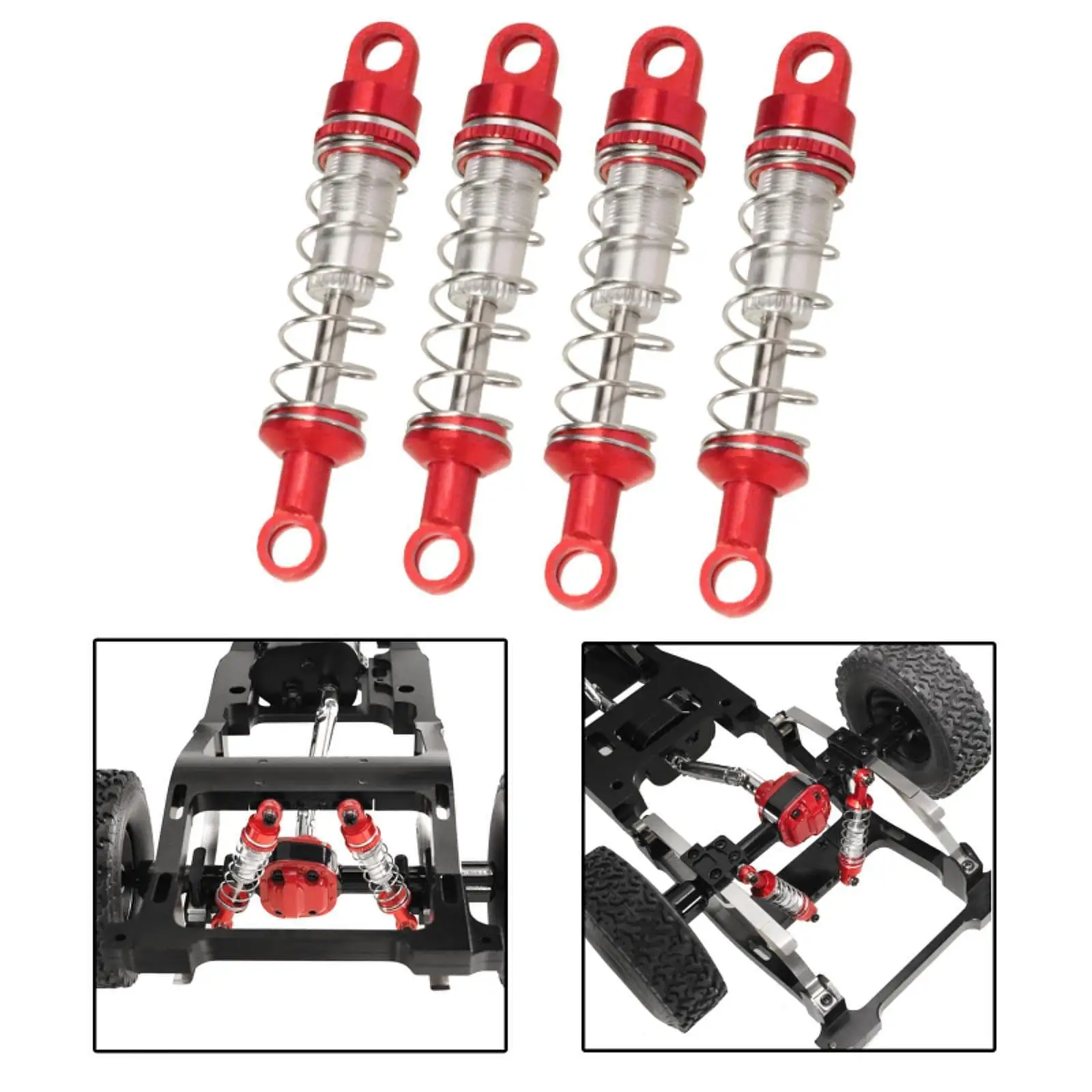 Amortiguadores RC resistentes para coche de radiocontrol todo terreno - imagen 2