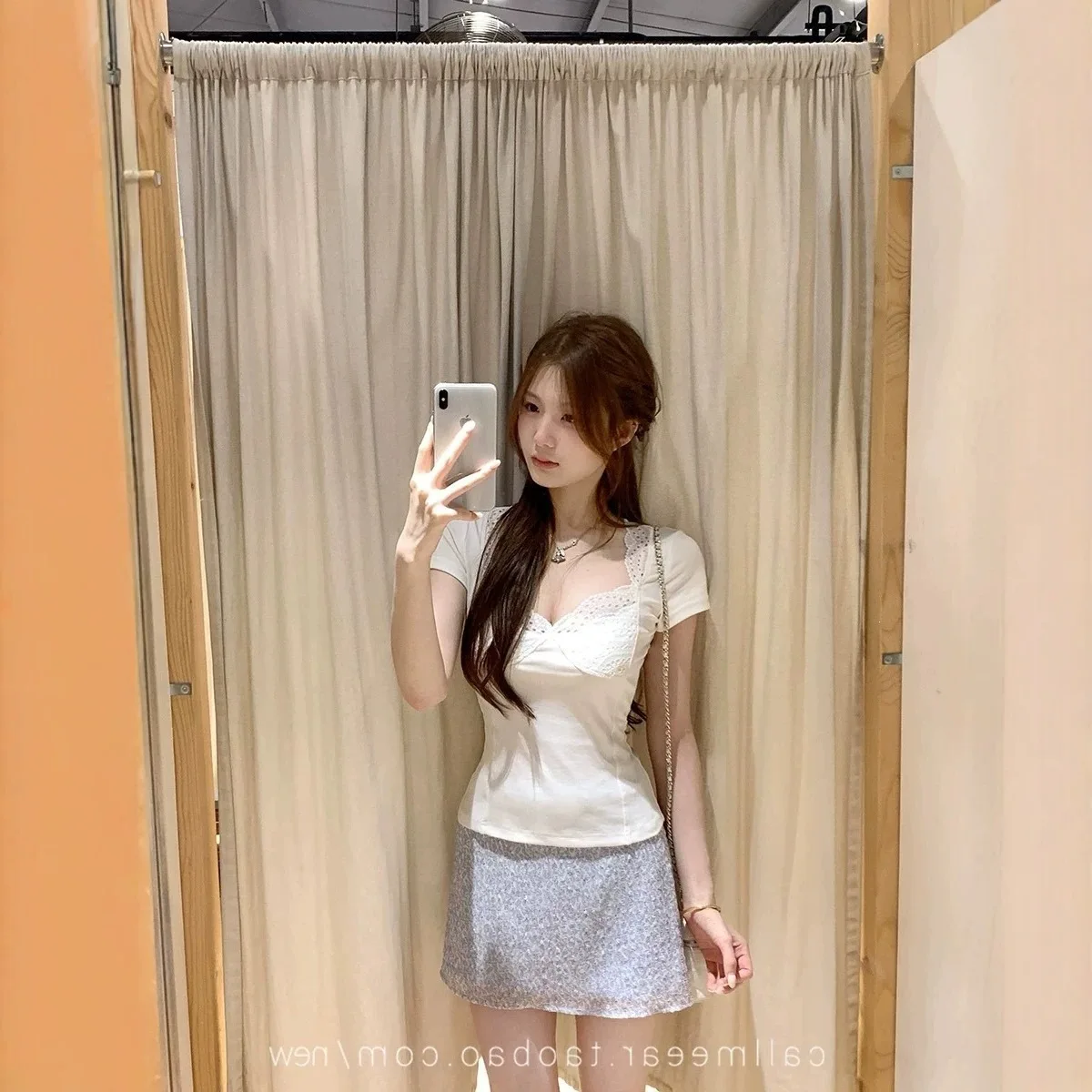 Somenie camiseta entallada de mujer de manga corta verano - imagen 4