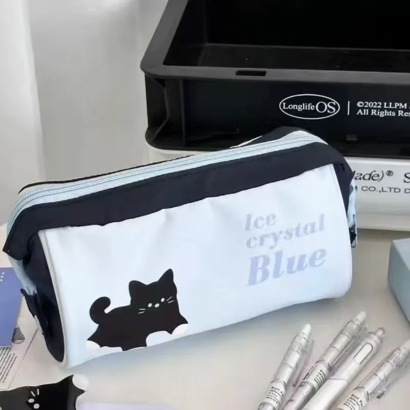 Bolsa escolar grande estilo japonés de diseño simple - imagen 2
