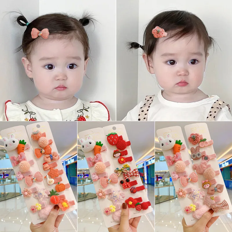Horquilla lazo floral para niña – Accesorio pelo infantil - imagen 3
