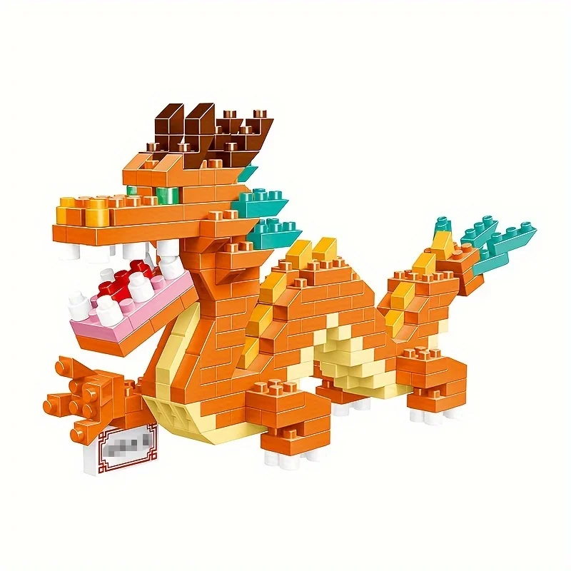 Bloques de construcción dragón para niños - Juego creativo divertido - imagen 5