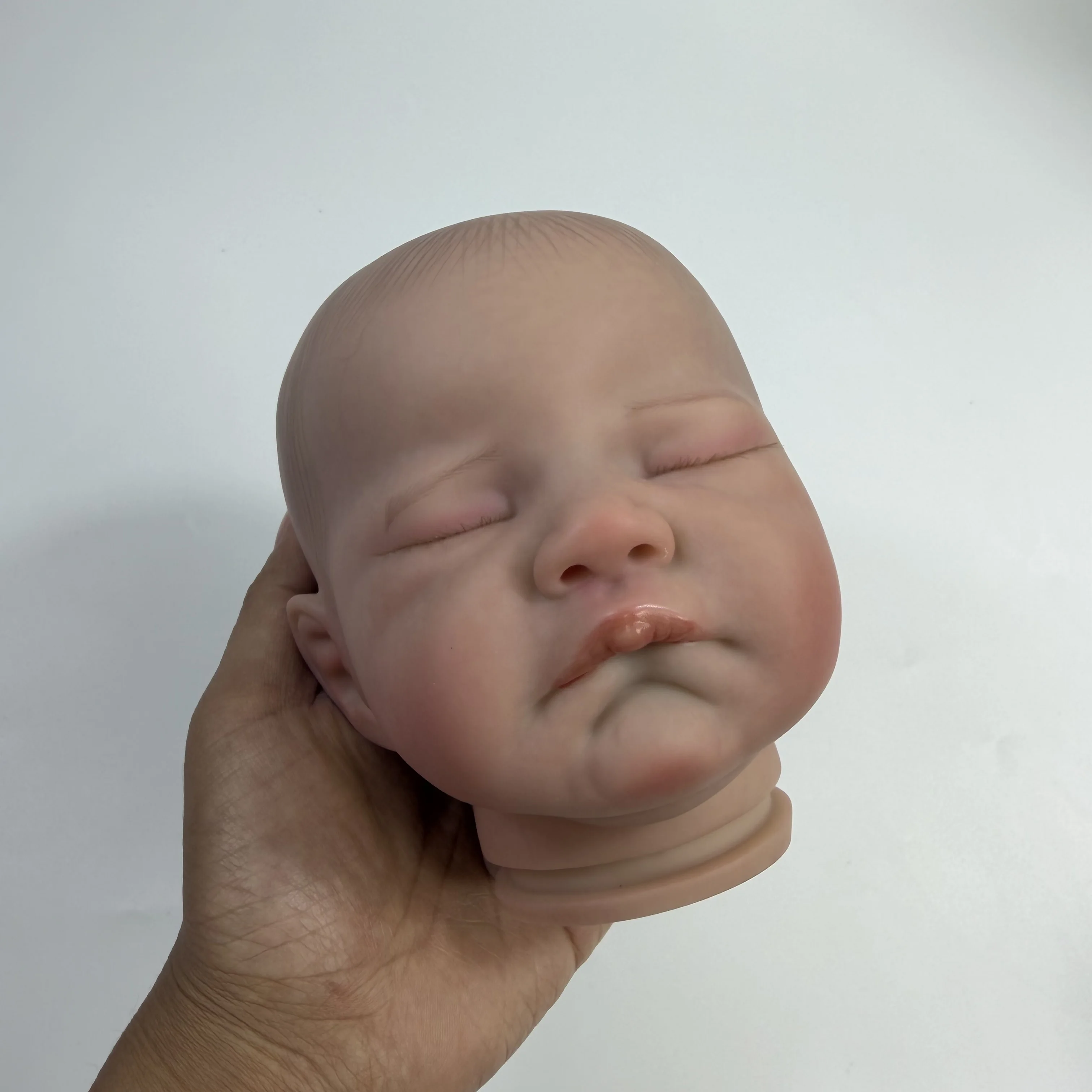 MRB Muñeca Reborn de vinilo pintada 20 pulgadas - bebé piel 3D - imagen 2