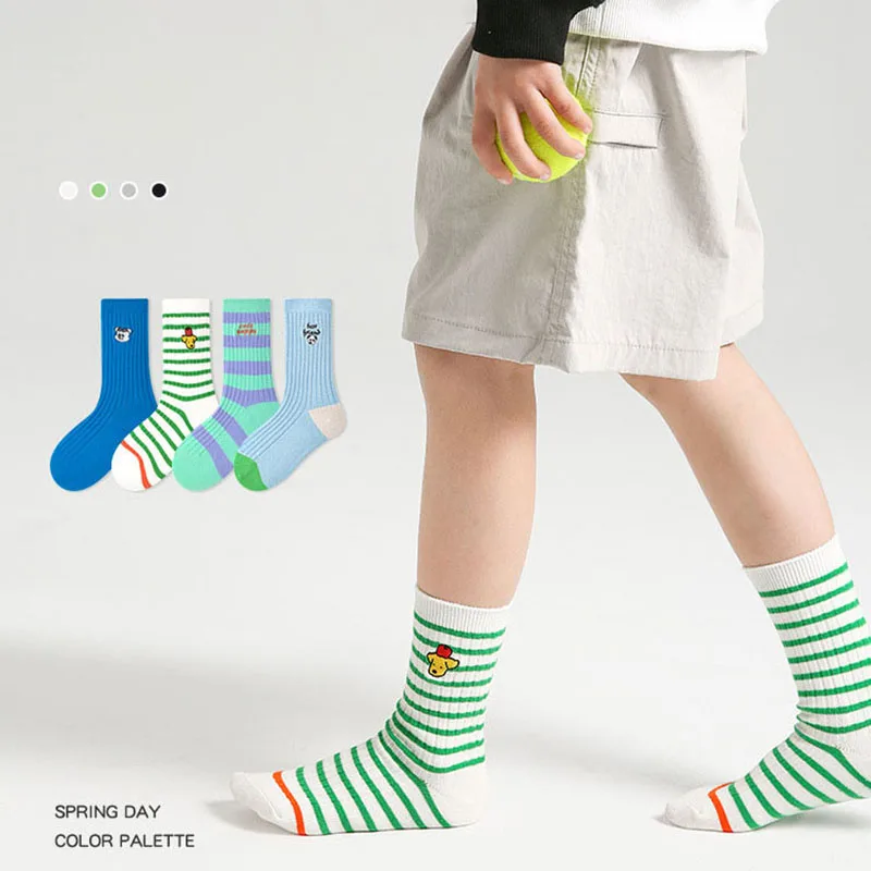 MILANCEL calcetines algodón dibujo animado para niños - imagen 4