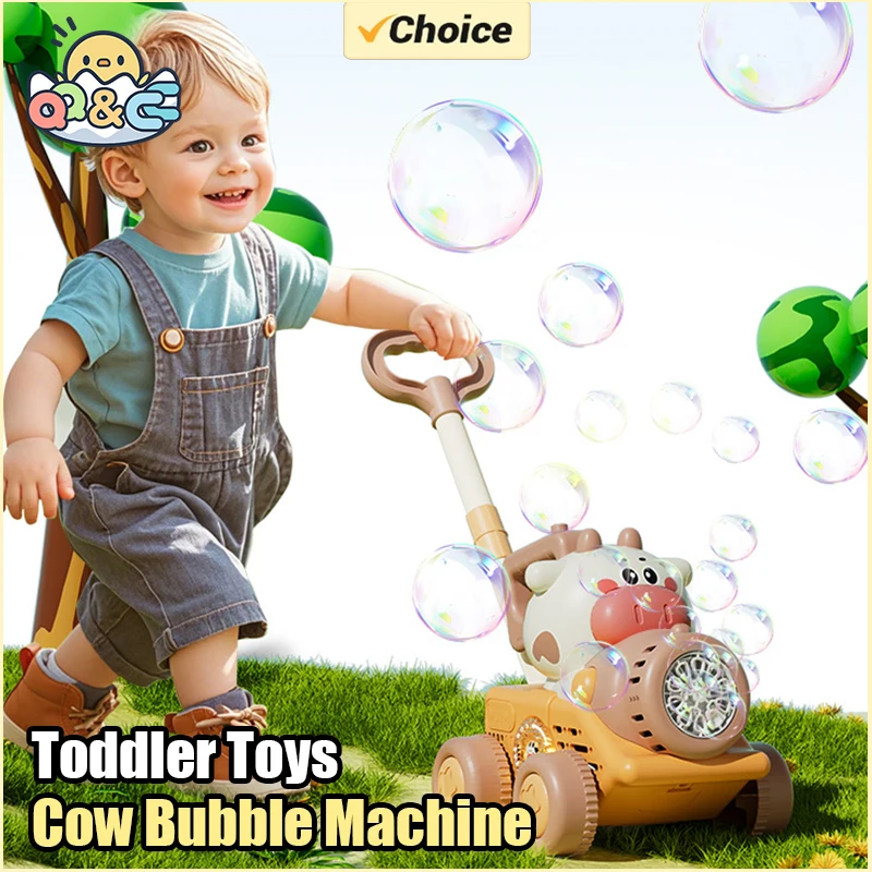 Máquina de burbujas con animal, luces y música para niños pequeños - imagen 2