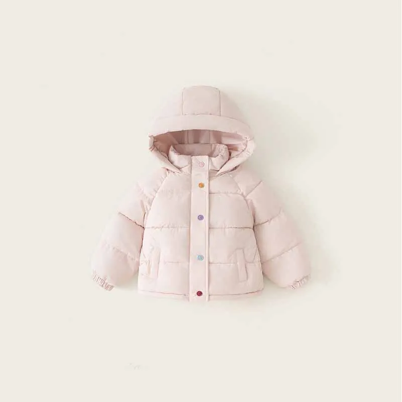 Abrigo acolchado con capucha para niños – Parka cálida