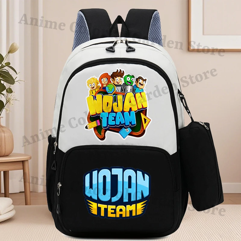 Mochila escolar Wojan con estuche de lápices gran capacidad