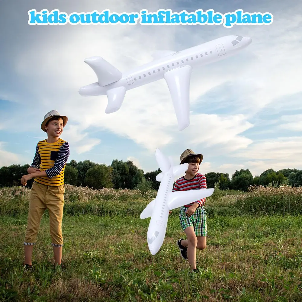 Avión de agua hinchable clásico para niños, ideal piscina