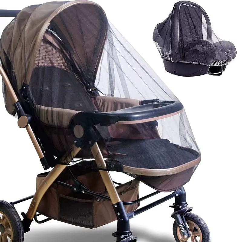 Mosquitera para cochecito de bebé – Protección completa antisuélo y viento - imagen 5