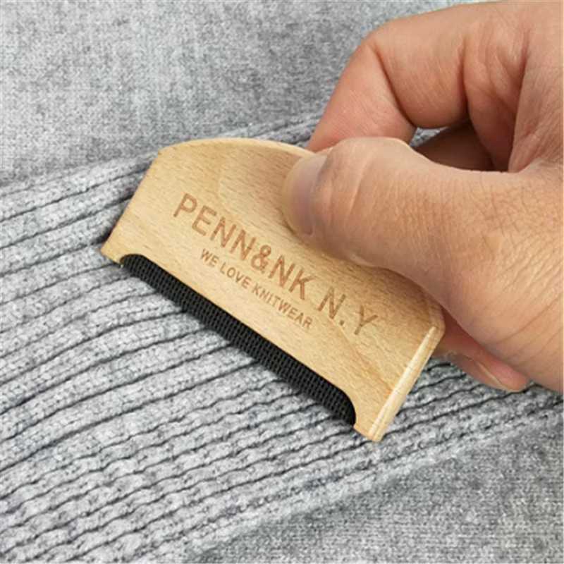 Quitapelusas manual de madera – Recortador portátil para textiles