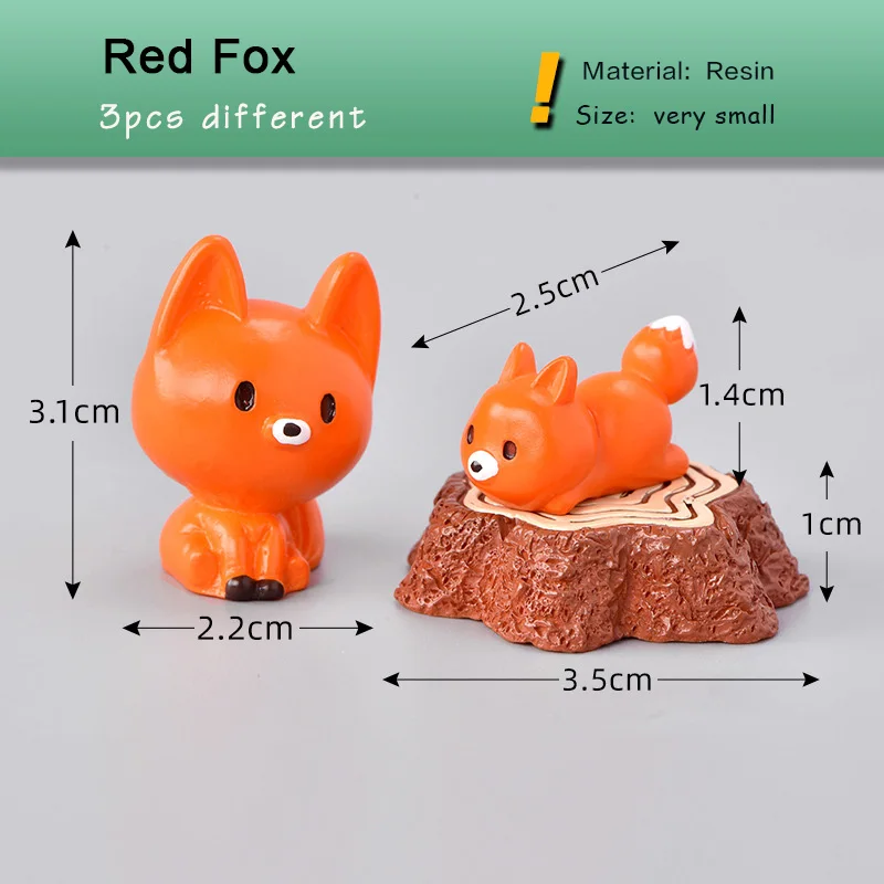 Figuras de jardín resina con animales para decoración infantil - imagen 2
