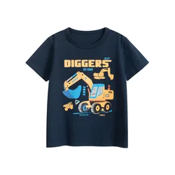 Camiseta de manga corta para bebé niño estilo coreano