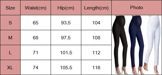 Pantalones de maternidad con protección elástica del vientre
