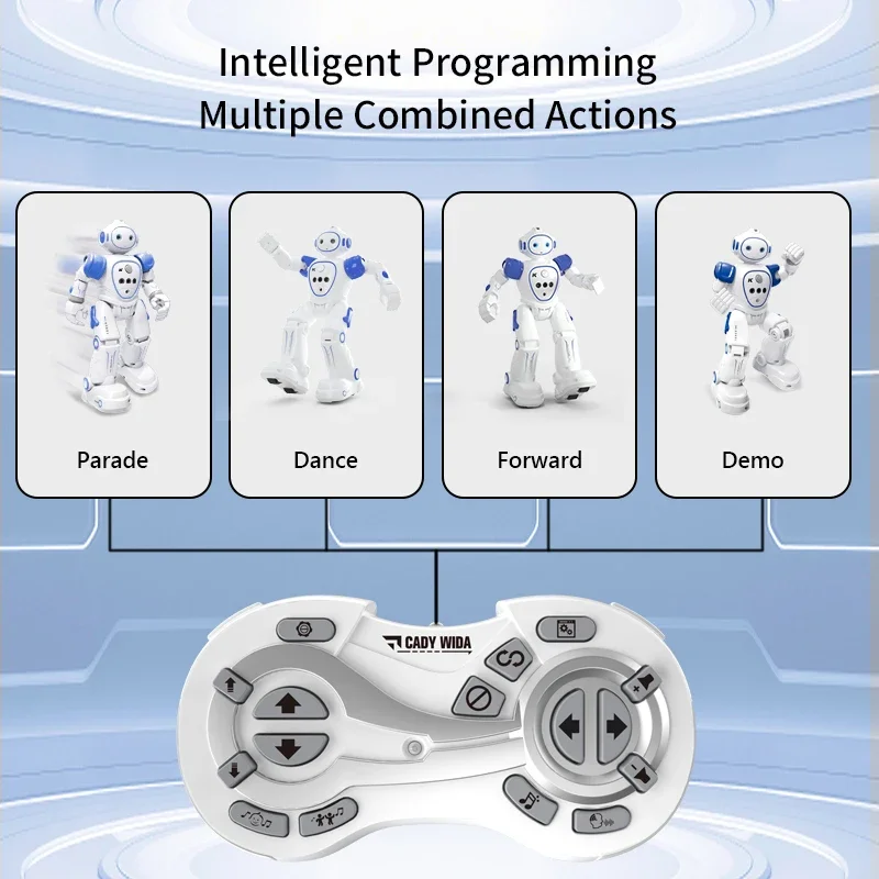 Robot JJRC R21 a control remoto inteligente baila para niños
