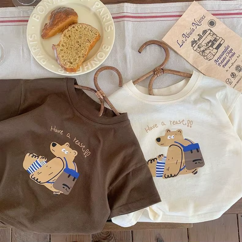 Detalle del diseño animado y estilo para niños