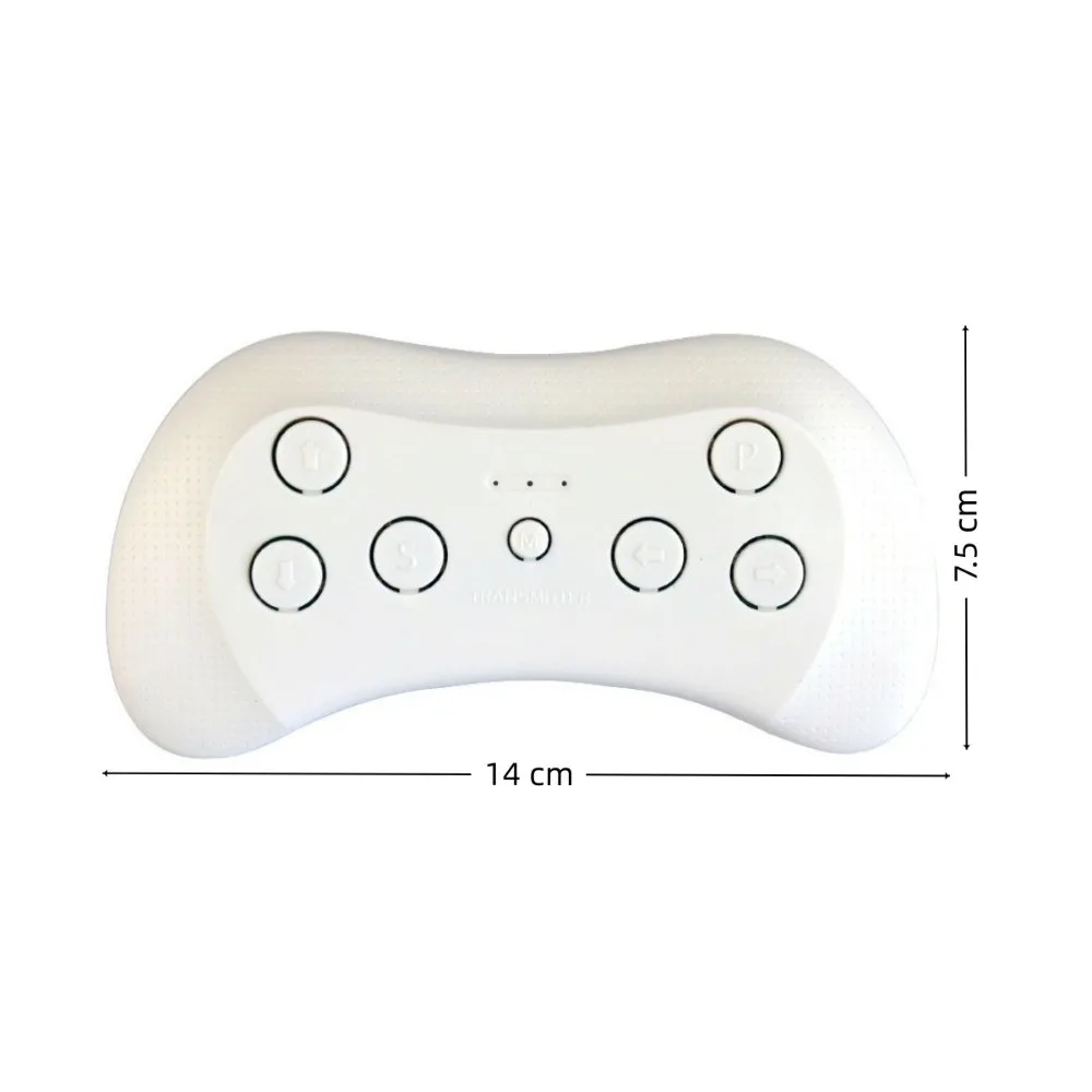 Control remoto para coche teledirigido blanco y negro - imagen 4