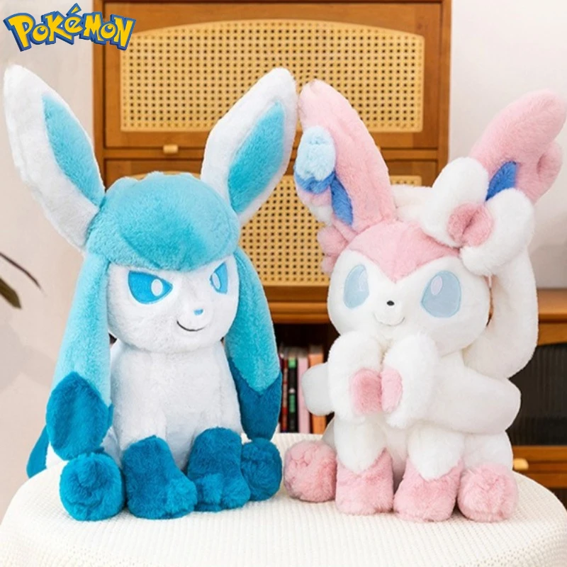 Peluche de Sylveon grande Pokémon para habitación infantil – Muñeco de peluche para regalo - imagen 2