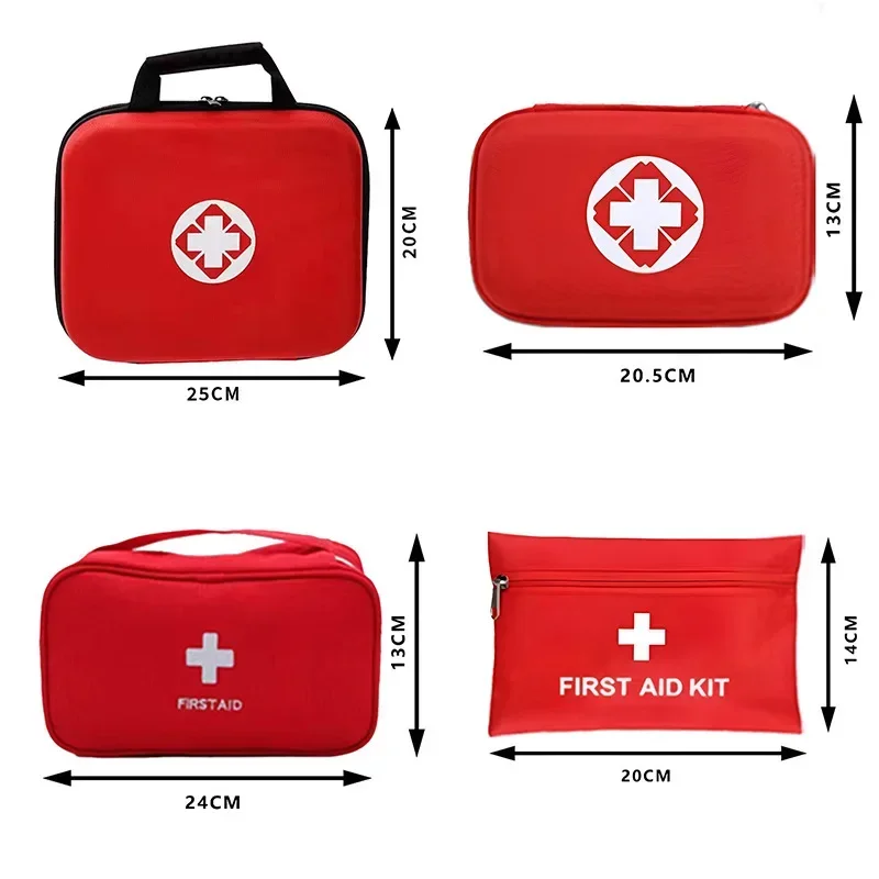 Botiquín emergencias familiar – Estuche portátil para viaje y coche