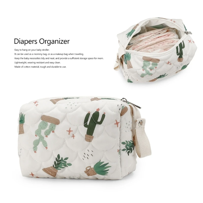 Bolsa de pañales impermeable colgante – Organizador elegante viaje - imagen 2
