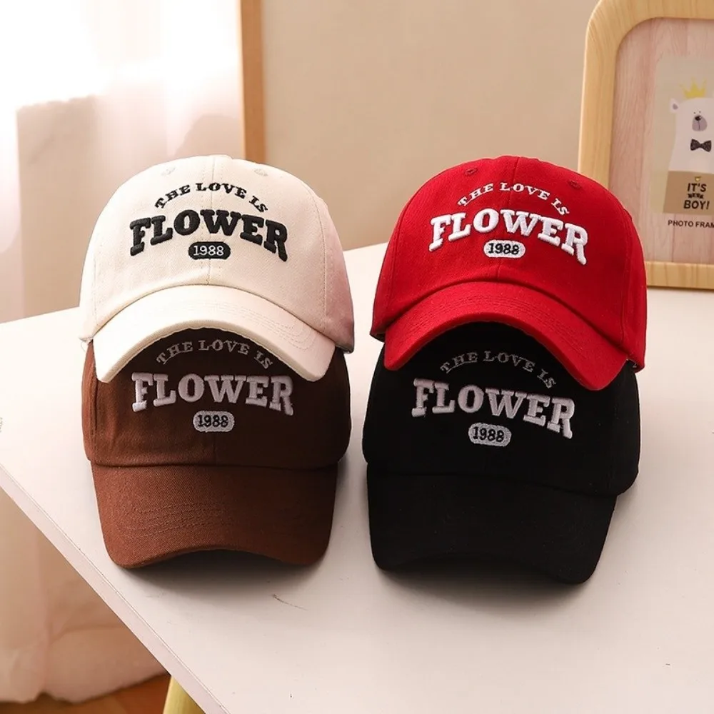 Gorra de béisbol bordada floral ajustable unisex primavera otoño - imagen 3
