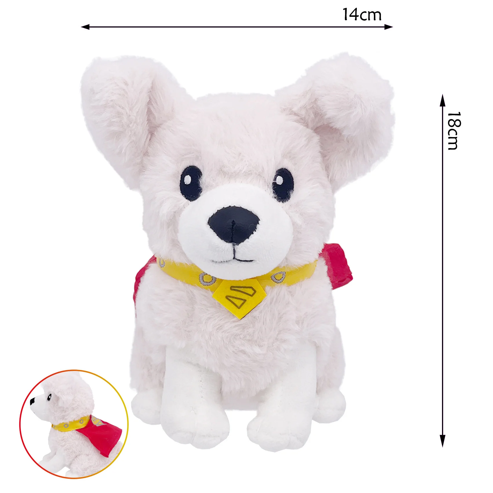 Peluche Underdog de perro – Muñeco animado para niños - imagen 5