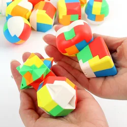 Luban Cubo 3D rompecabezas antiestrés – Juguete educativo para niños