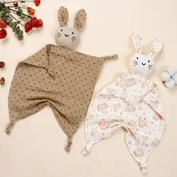 Manta de muselina estampada suave para bebé recién nacido