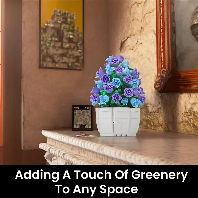 Árbol bonsái con flores de cerezo – Juguete decorativo DIY para niños - imagen 5