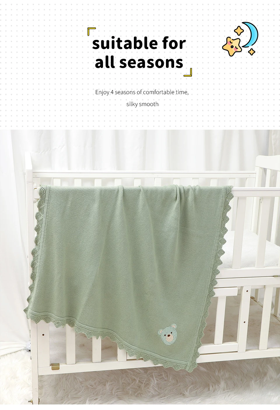 Detalle del tejido y costuras reforzadas