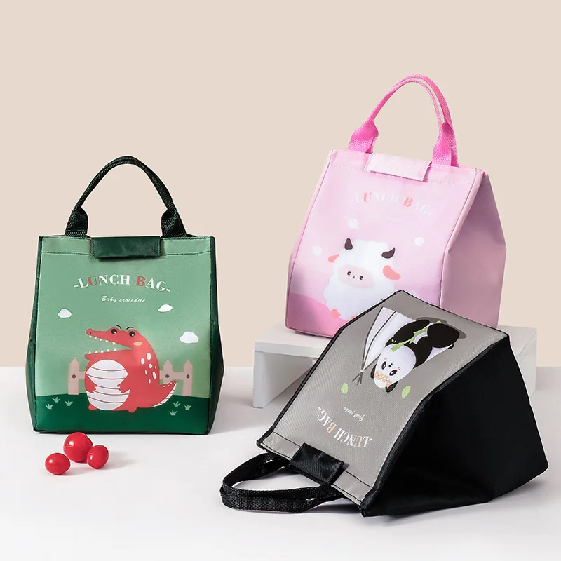 Fiambrera isotérmica infantil con dibujos animados – Bolsa térmica para almuerzo