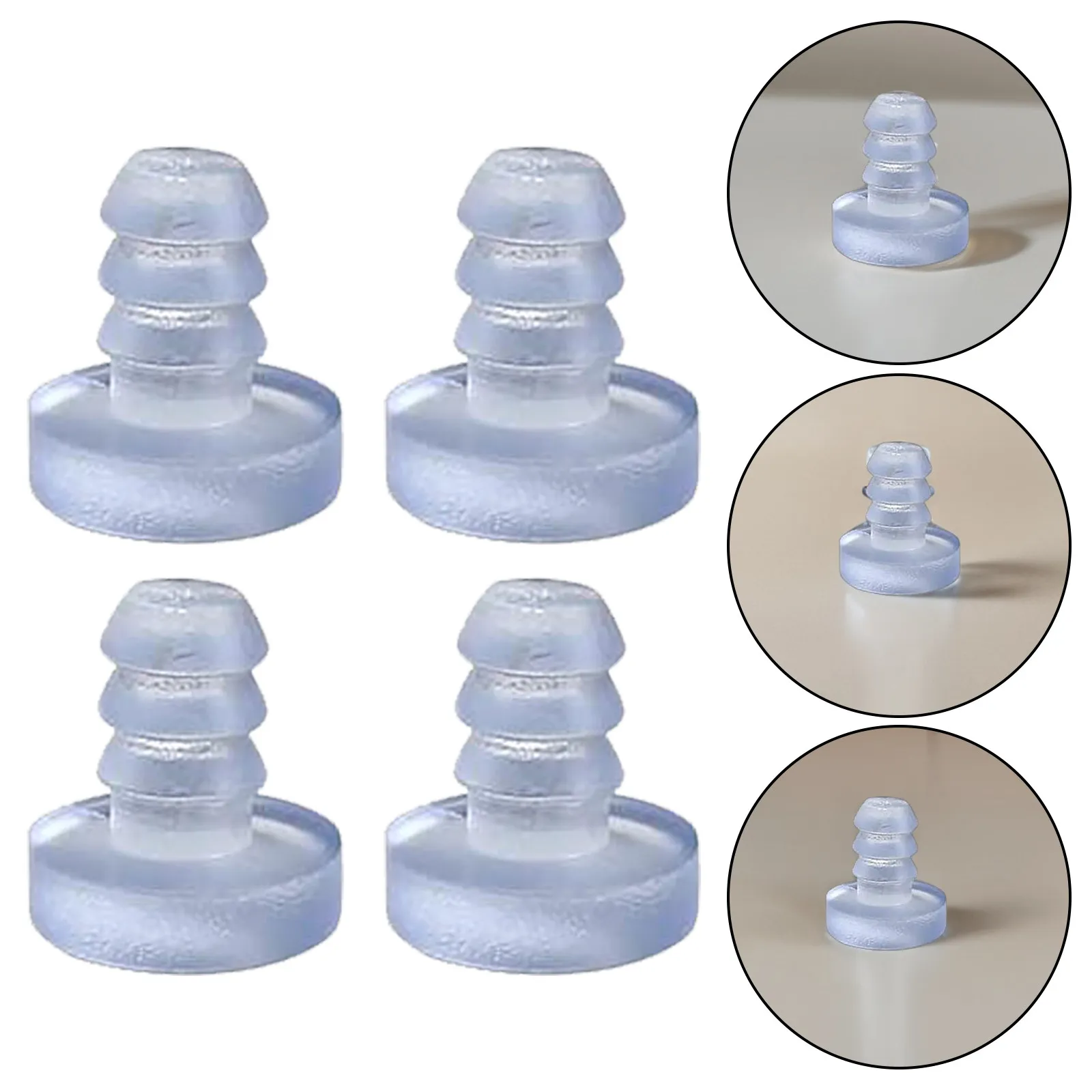 Topes amortiguadores antirrayas para puertas y bordes de mesa - imagen 5