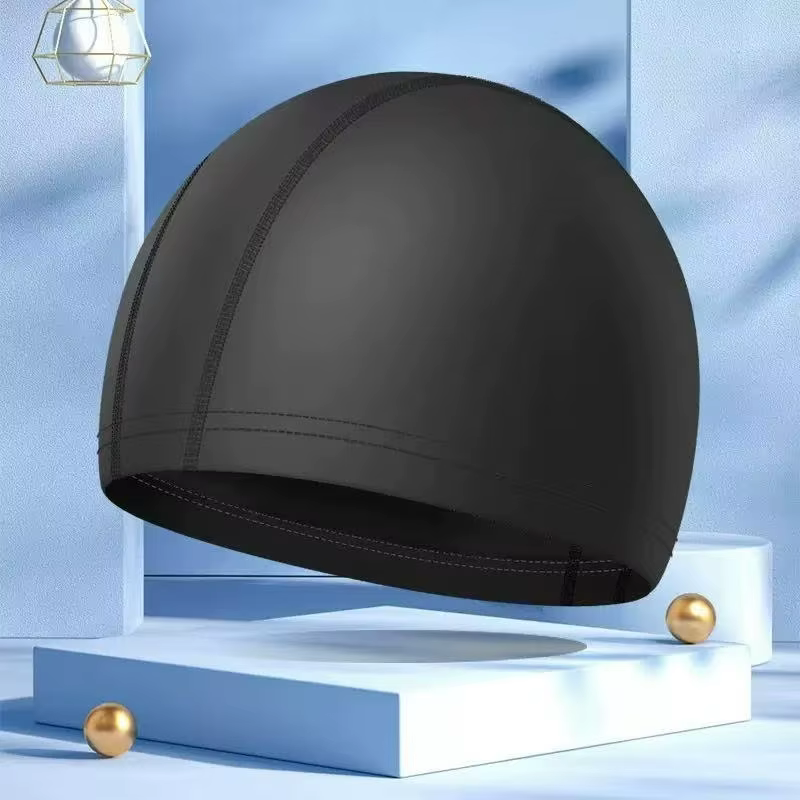 Gorro de baño impermeable para piscina – Protege orejas y pelo largo - imagen 2