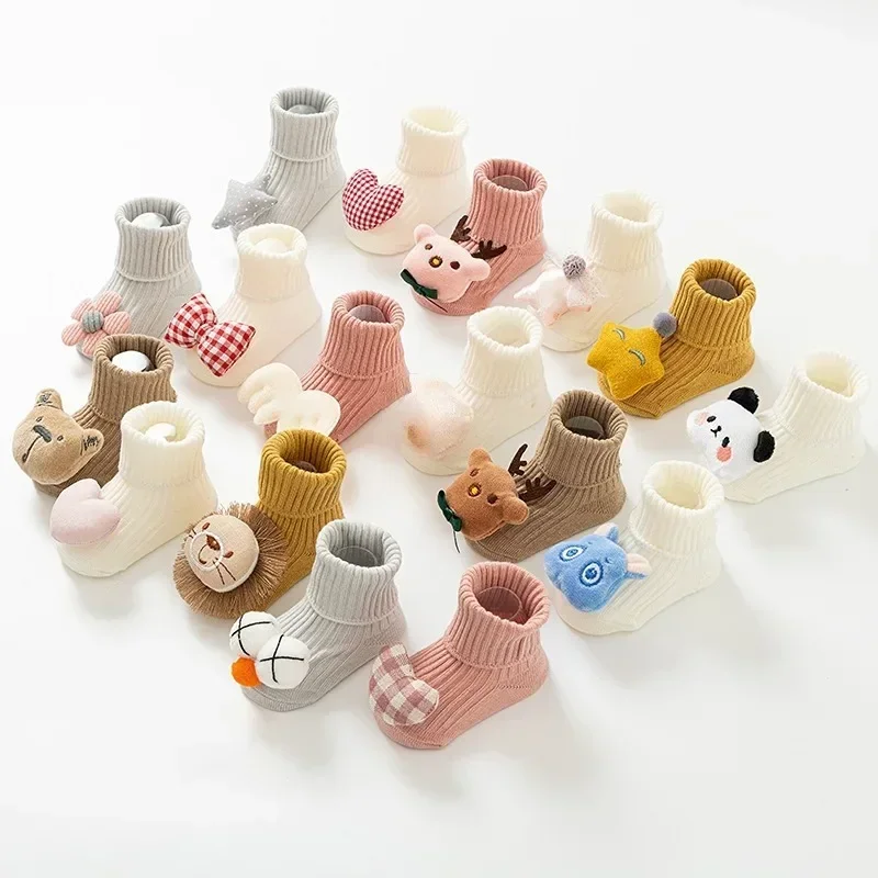 Calcetines antideslizantes con dibujos para bebé - imagen 4