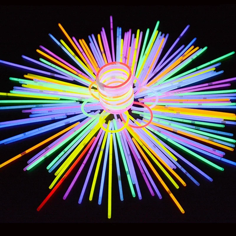 Palo de luz fluorescente infantil – Juguete luminoso no tóxico para exterior - imagen 4