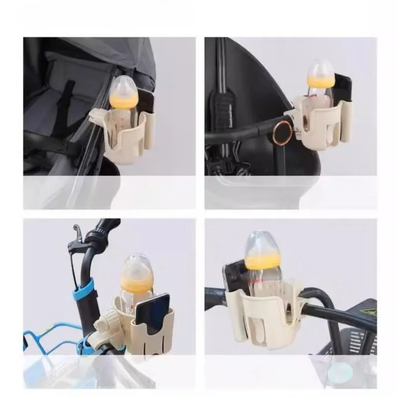 Portavasos universal para cochecito soporte móvil organizador 2 en 1 - imagen 4
