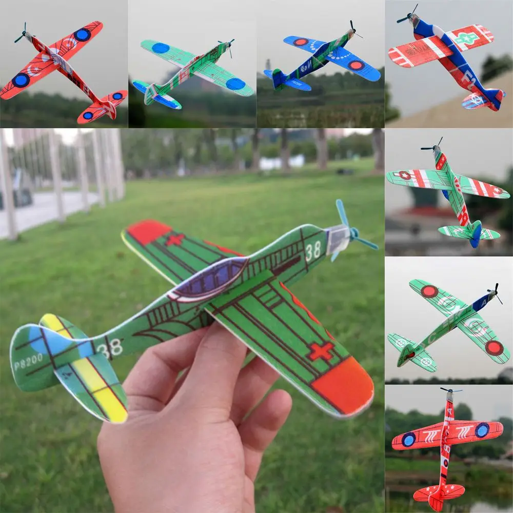 Avión de juguete de espuma DIY para lanzamiento manual - imagen 3