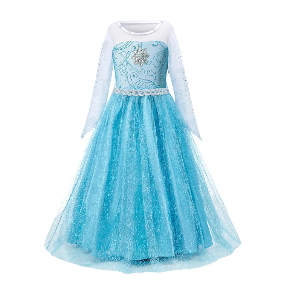 Vestido Rapunzel lila para niña – Diseño elegante con capas - imagen 5