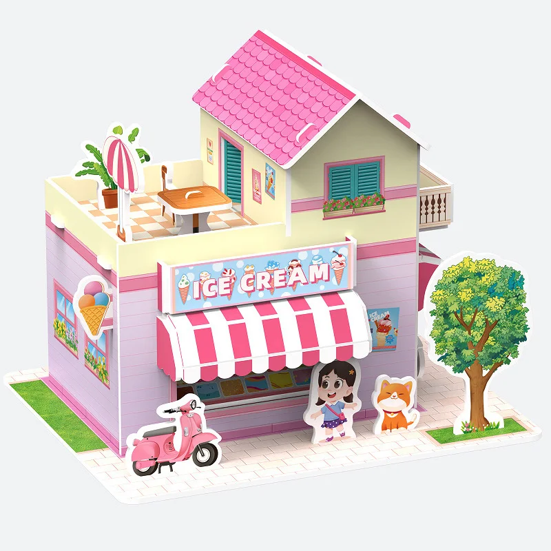 Puzzle 3D infantil decorativo – manualidad creativa para habitación - imagen 2