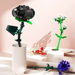 Bloques de construcción Flores Botanical – Juguete educativo 3D para niños