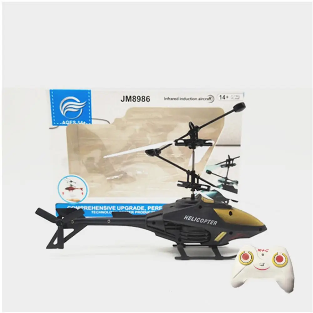 Hobbies Mini dron RC de helicóptero recargable USB para niños y adultos