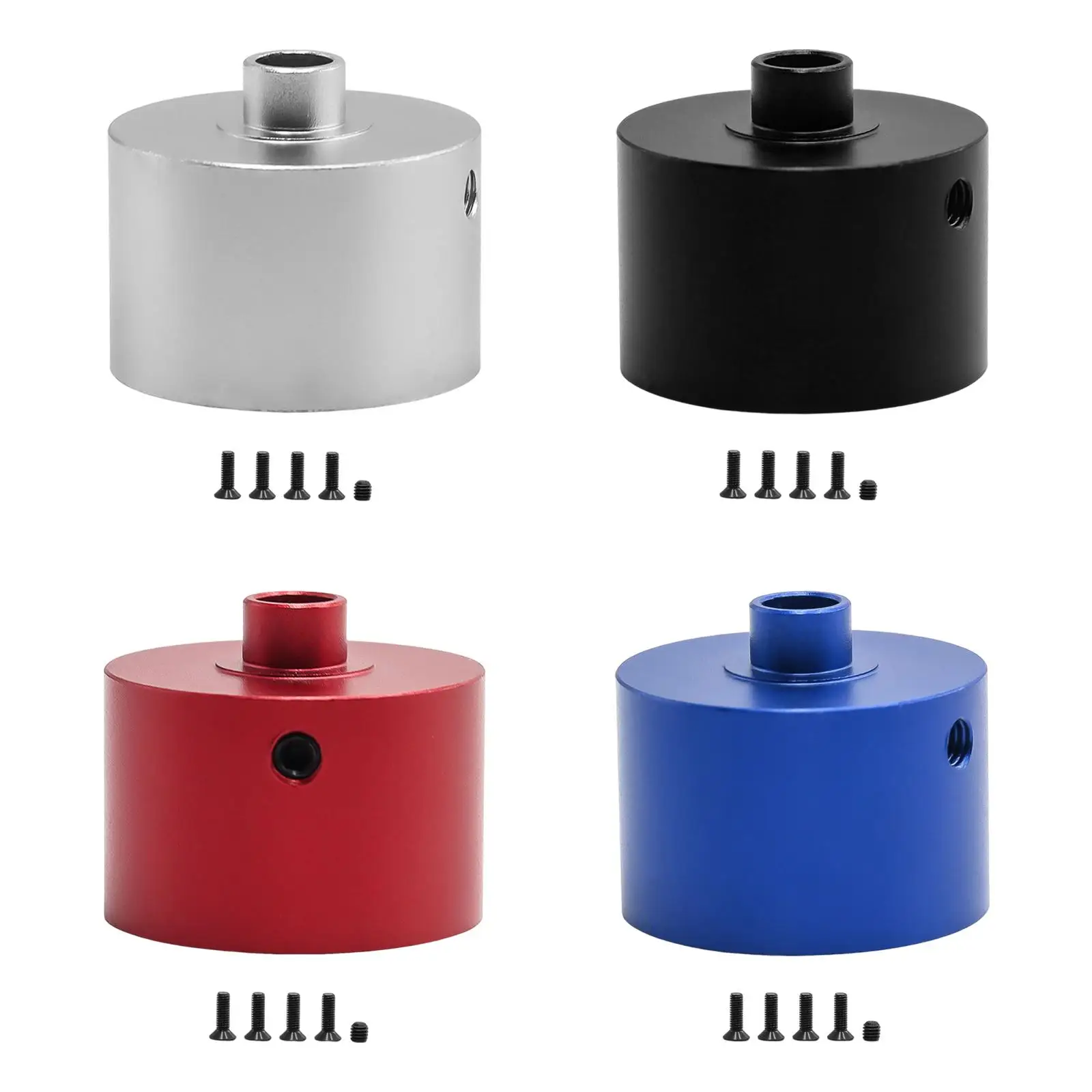 Carcasa diferencial coche RC repuesto universal metálica - imagen 2
