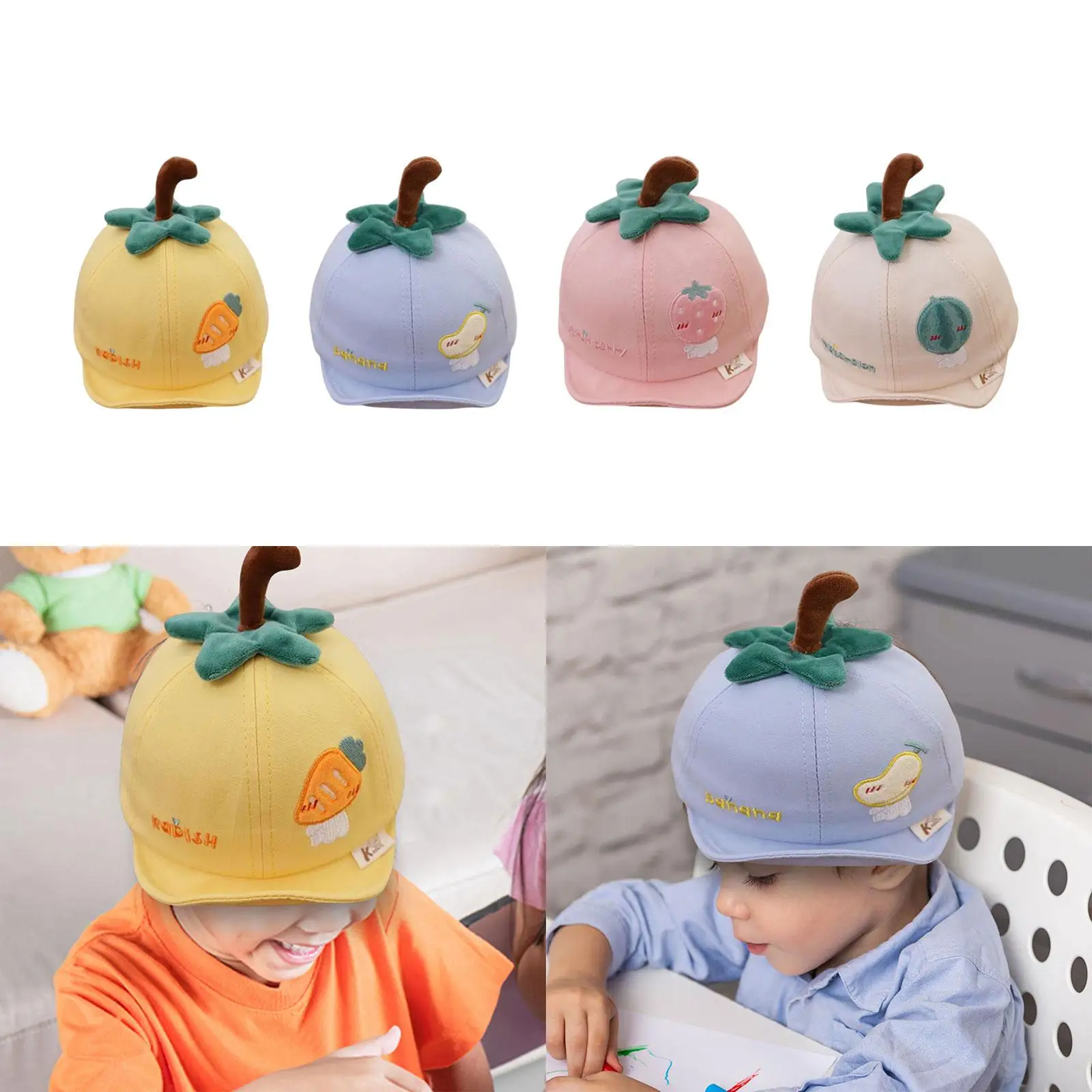 Ala suave y ajustable del sombrero para bebés