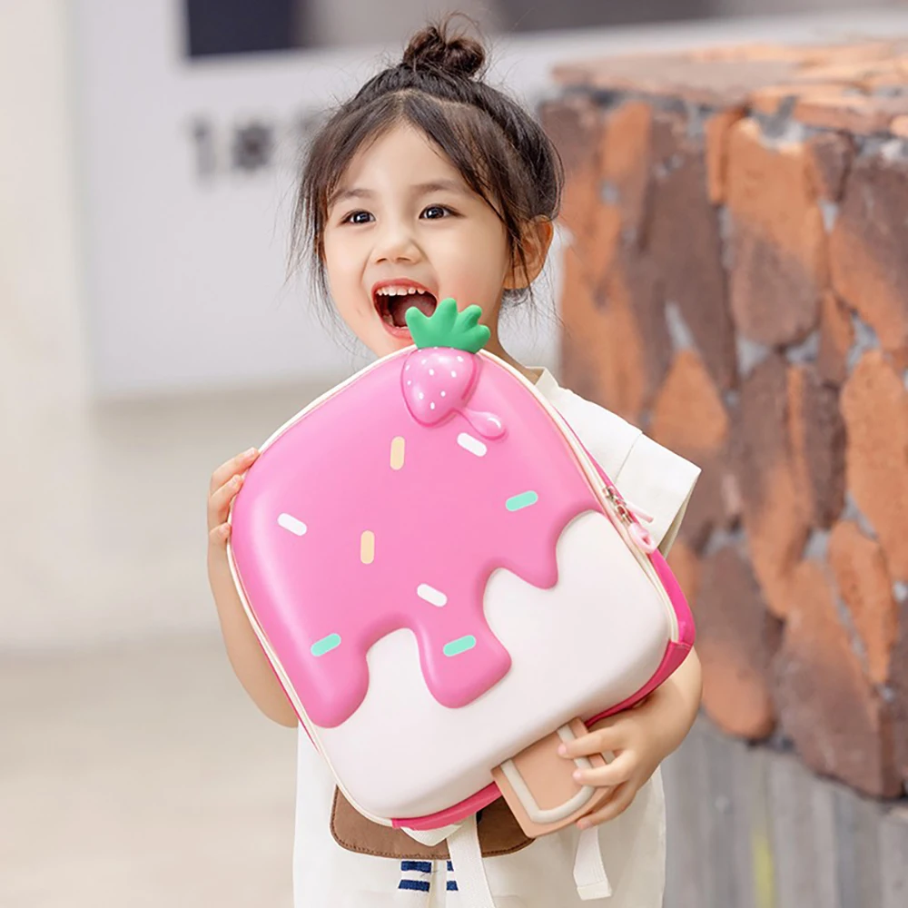 Mochila infantil paleta de helado pastel para uso diario preescolar - imagen 4