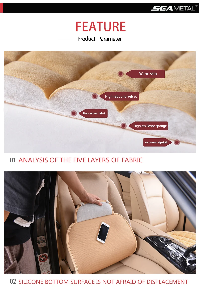 Opciones de color gris para funda de coche