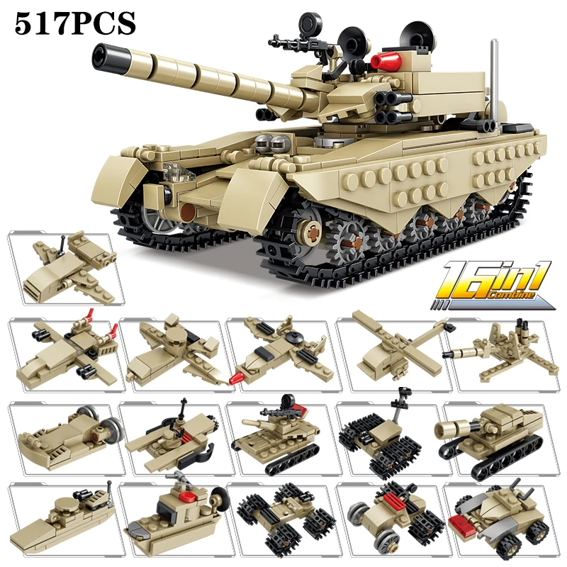 Tanque Batalla 99: Bloques de Construcción para Niños - Educativo - imagen 3