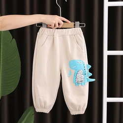 Pantalones de algodón para bebés primavera y otoño deportivos