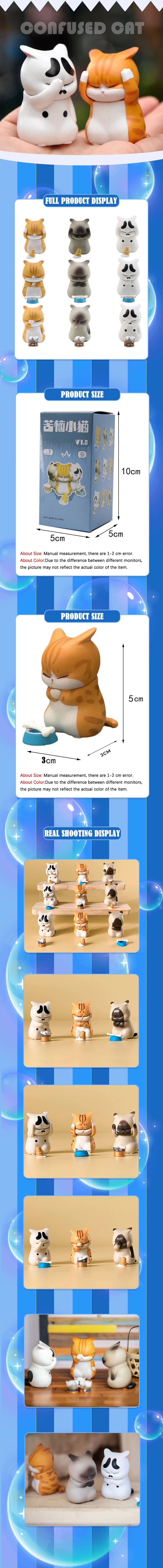  Figuras de gato ira en caja misteriosa