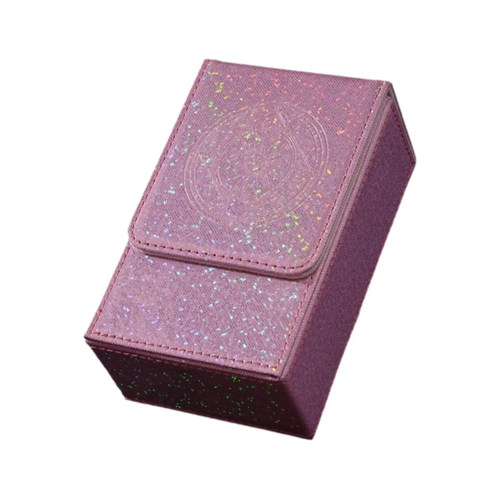 Estuche para cartas tarot piel sintética PU mazos de lujo - imagen 2